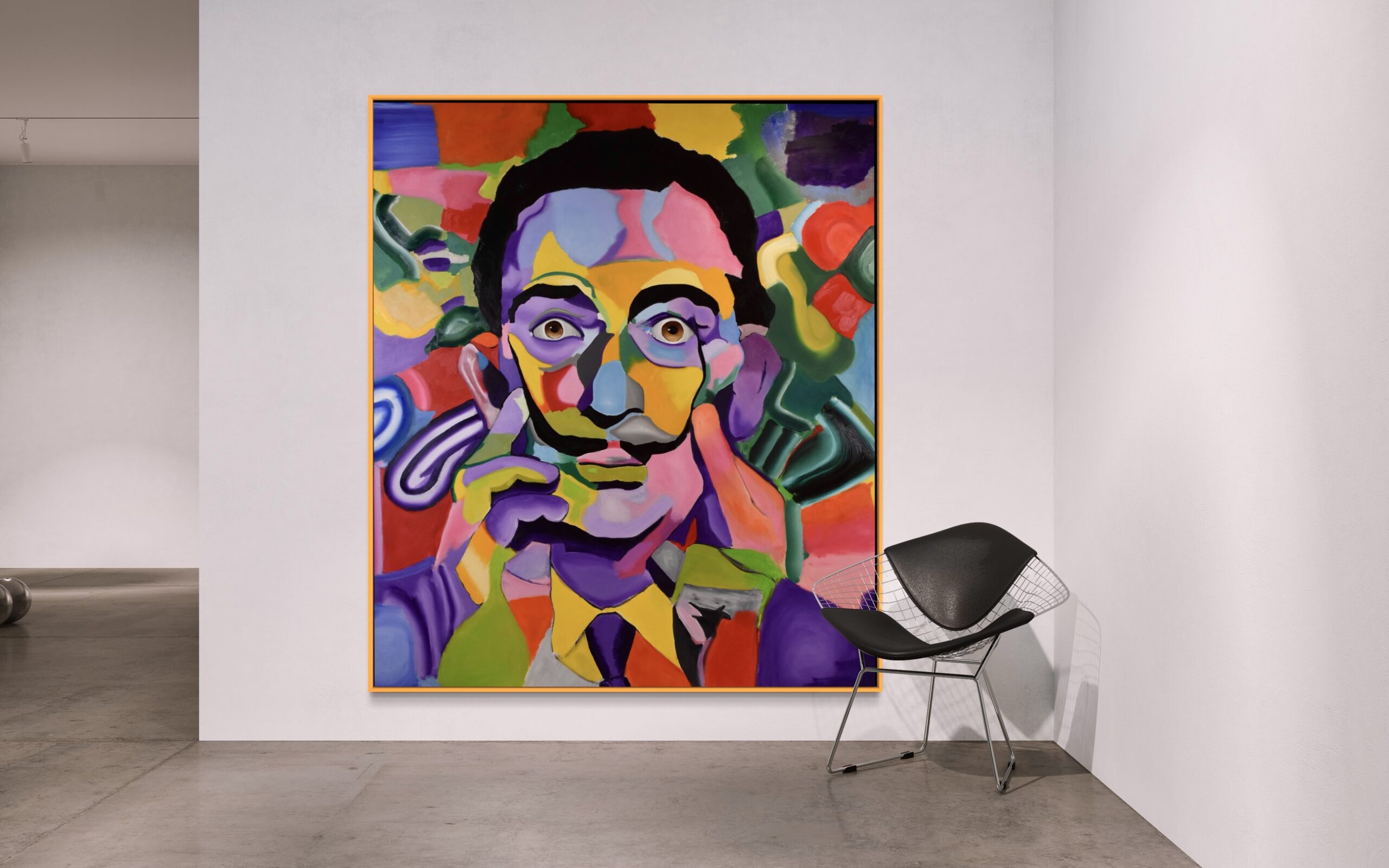 Salvador Dalí by Manos Ioannidis